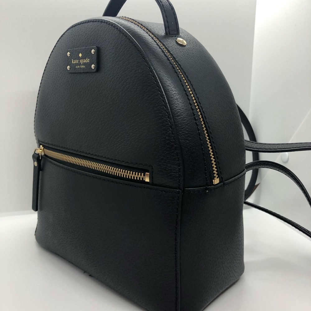 SOLD❗️Kate Spade Black Back Pack - Picture 2 of 4